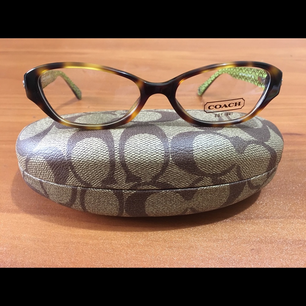 Coach frames (lenses/glasses)